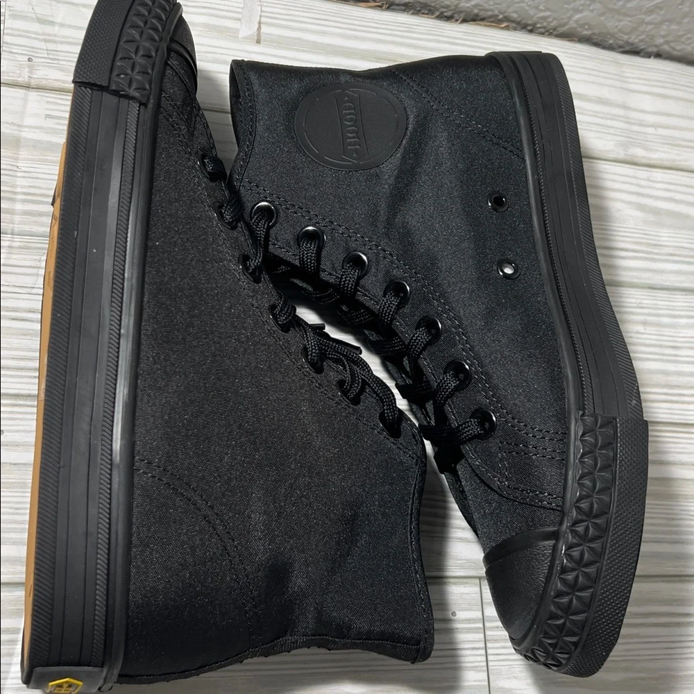 Mitchell & Ness Hood Rocket 66 men’s High-Top Sneakers Black Streetwear size 5.5